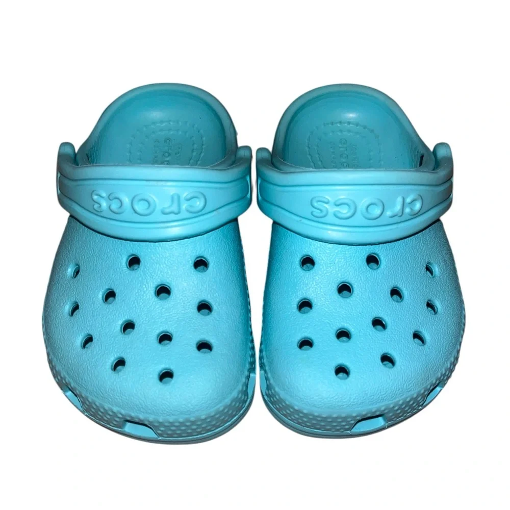 Baby Unisex Teal Crocs